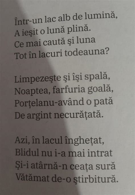 lacul de tudor arghezi